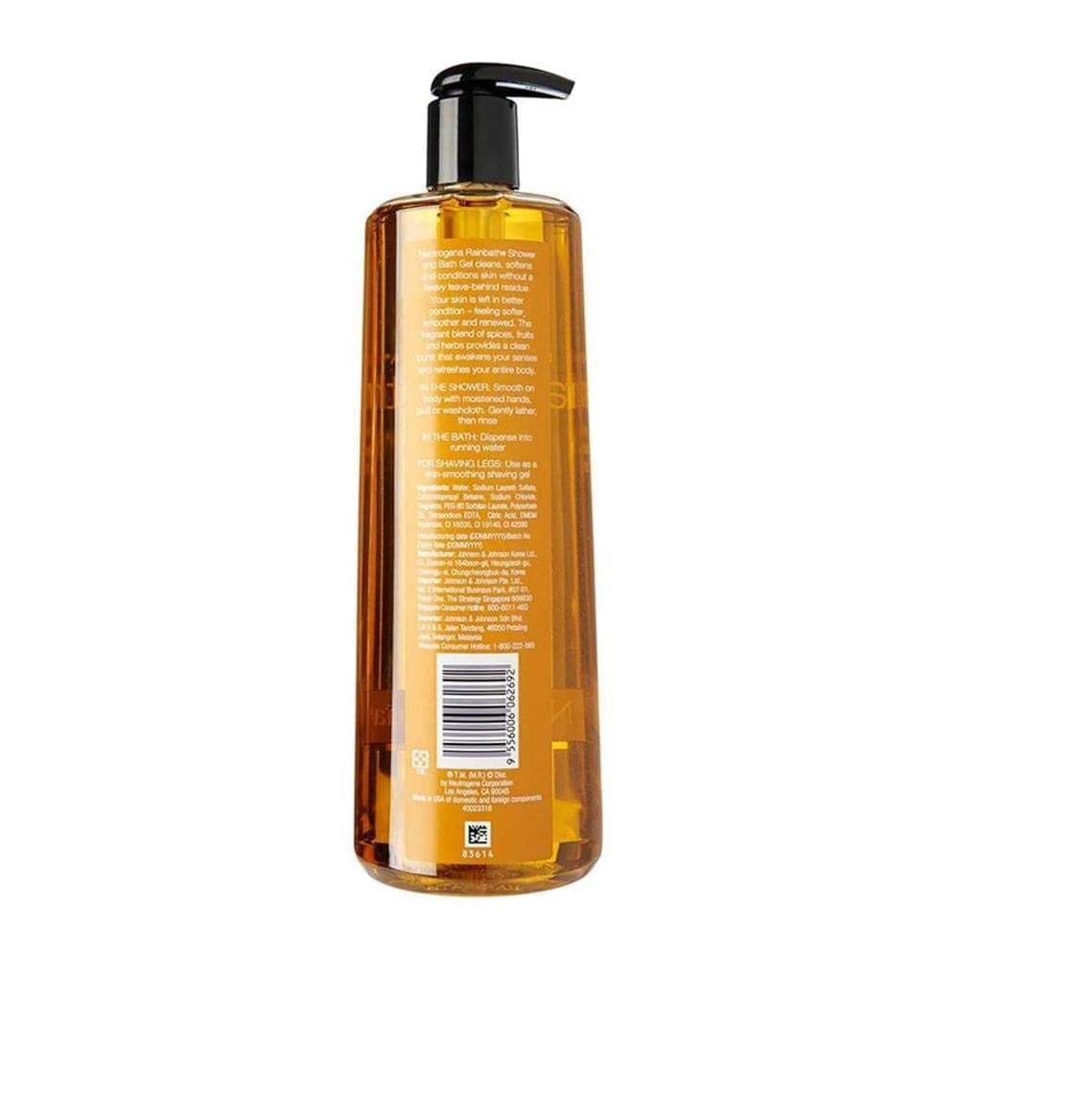 Neutrogena Rainbath Refreshing Showel Gel and Bath Gel, 473ml
