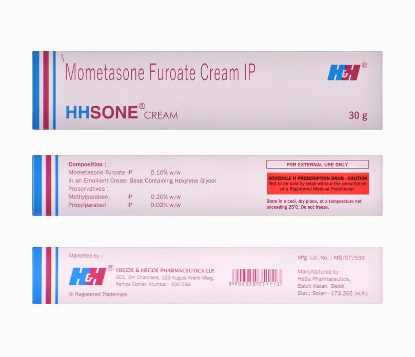 HH Sone Cream (30gm) For Skin Inflammation & Itching, Eczema, Psoriasis