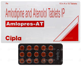 Amlopres-AT Tablet – 15 Tablets for Hypertension high blood pressure