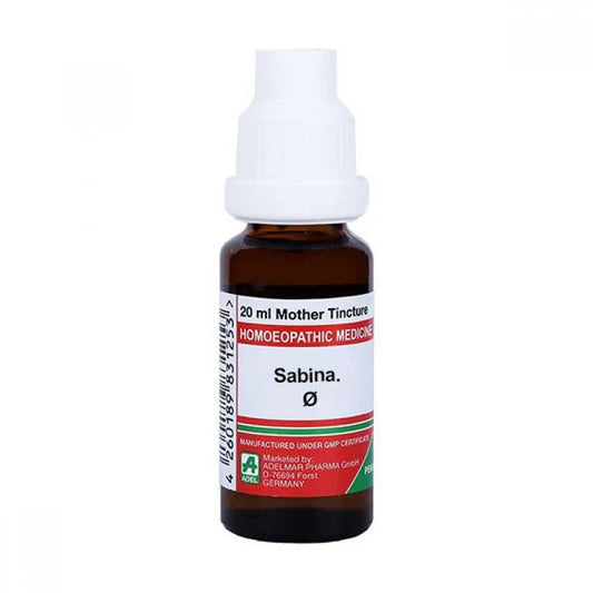 Adel Homeopathy Sabina Mother Tincture Q - 20 ml