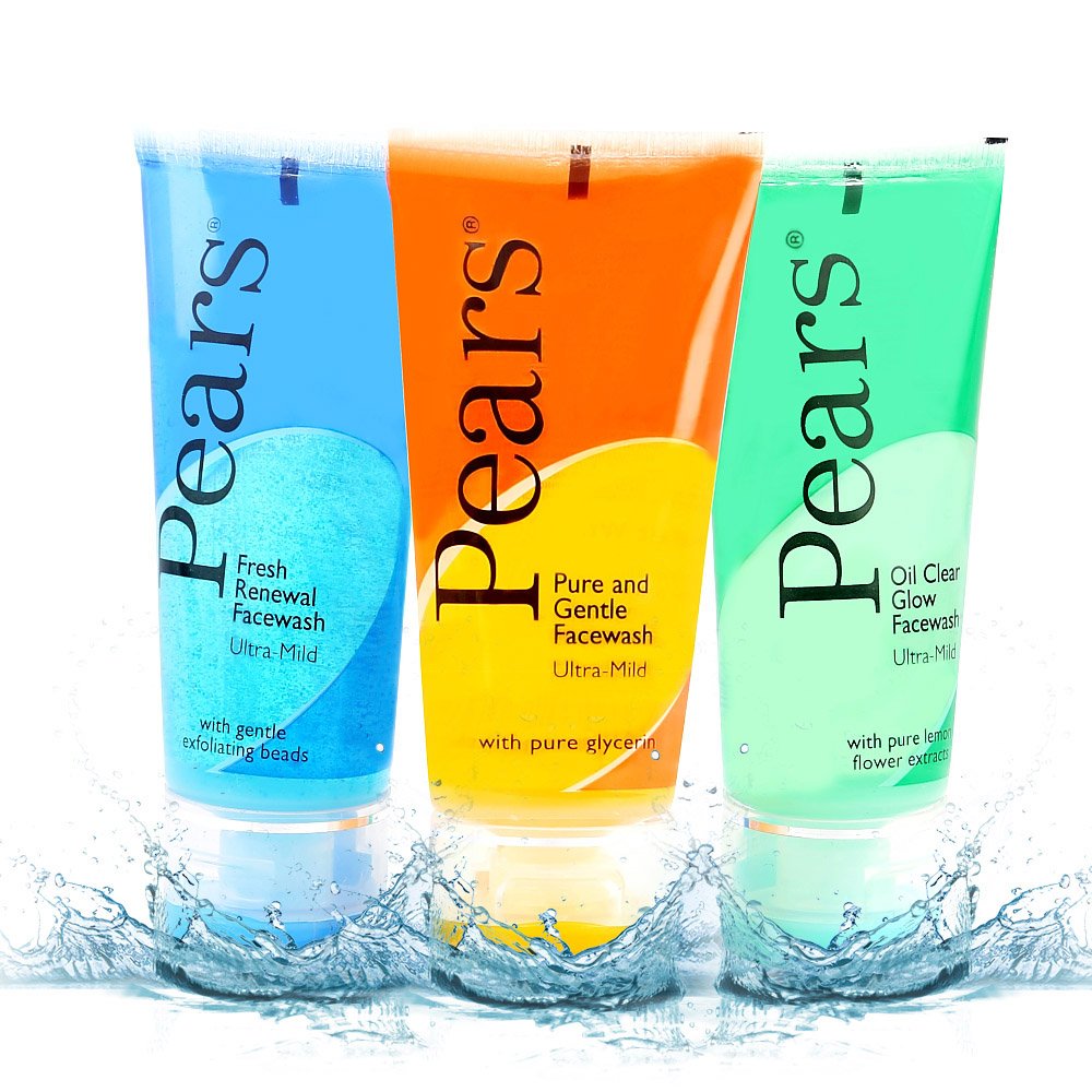 Pears Pure and Gentle Daily Cleansing Facewash - Mild Cleanser - 60 gm