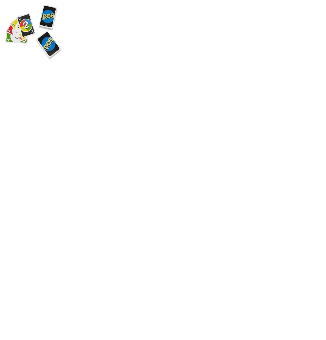 DOS Card Game – Fast-Paced Matching Game from the Makers of UNO (Ages 7+)
