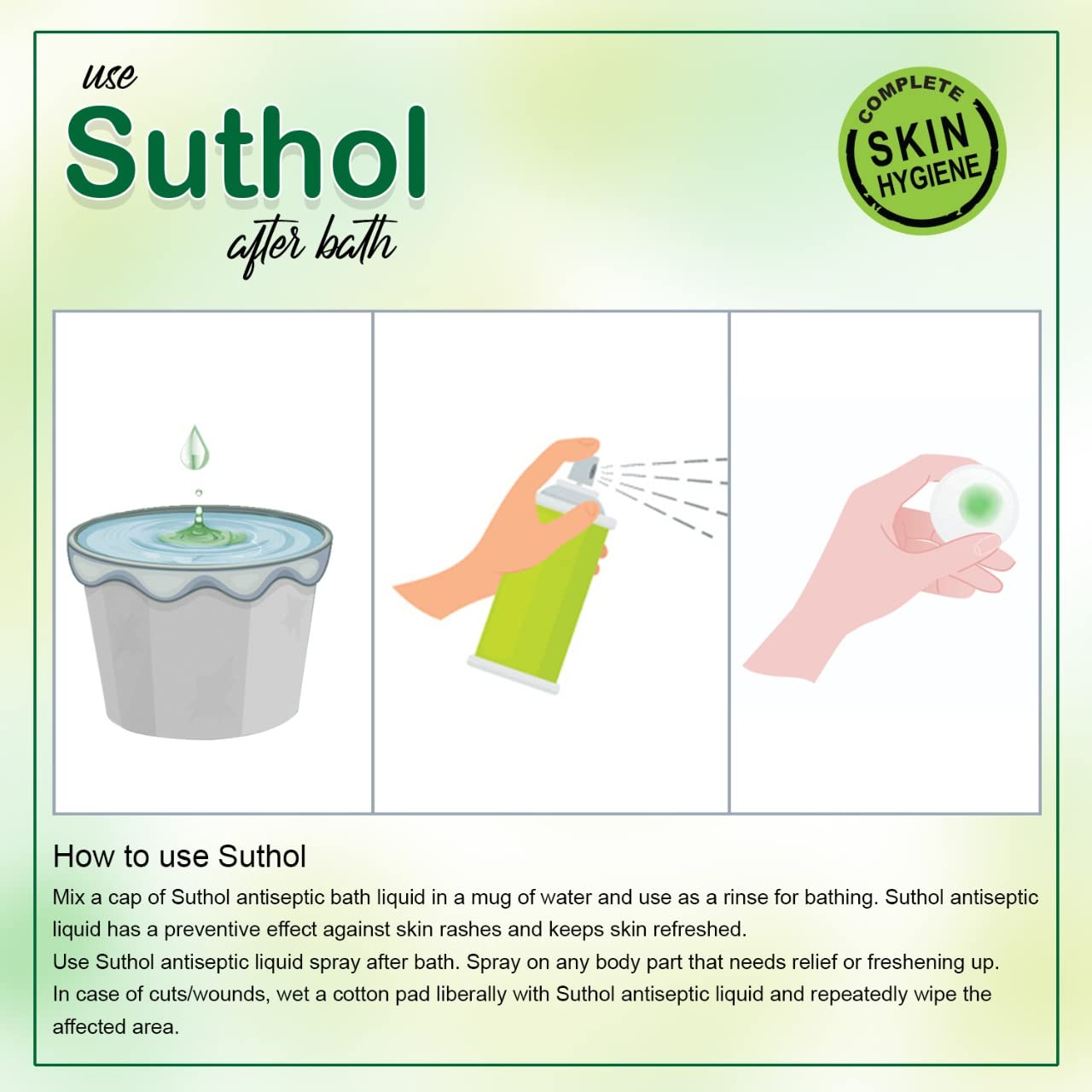 BOROLINE's Suthol Active Chandan 200 ml