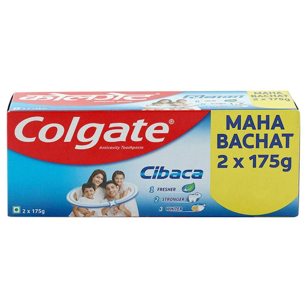 Colgate Cibaca Toothpaste 175 g (Pack of 2)