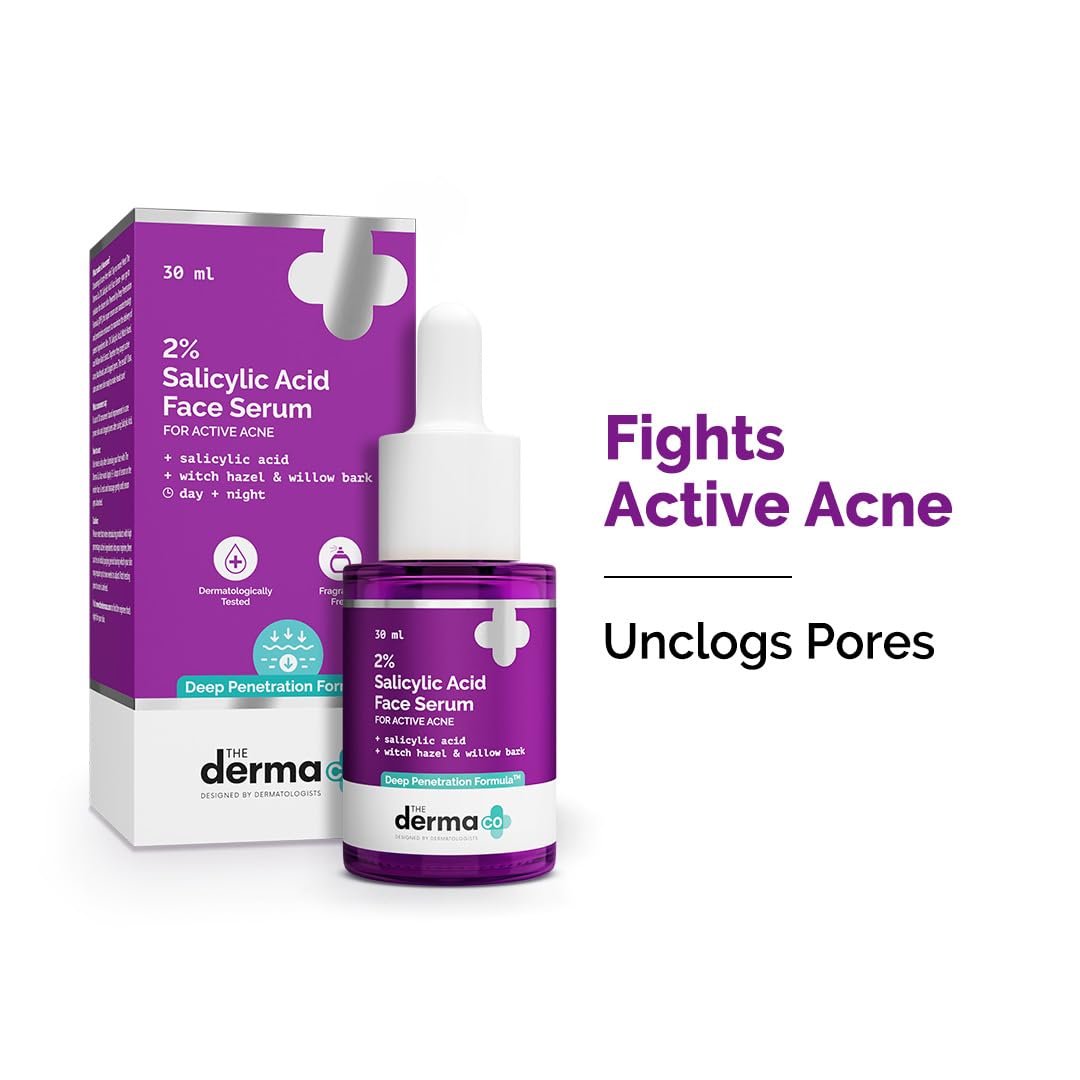 The Derma Co 2% Salicylic Acid Face Serum - 30 ml