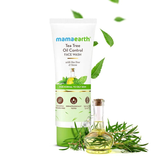 Mamaearth Tea Tree Face Wash for Acne & Pimples - 100 ml