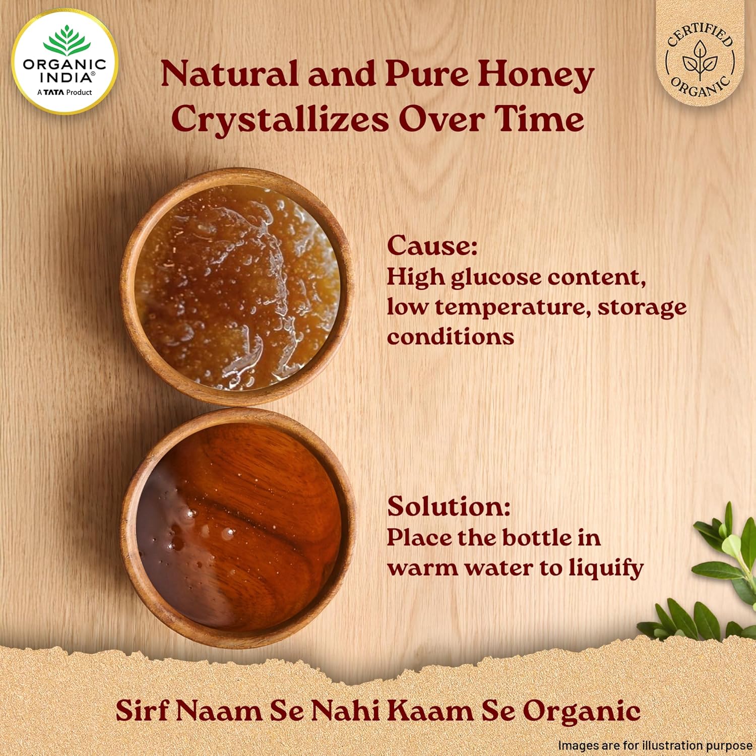 A TATA Product - ORGANIC INDIA Himalayan Multi Floral Honey 250g