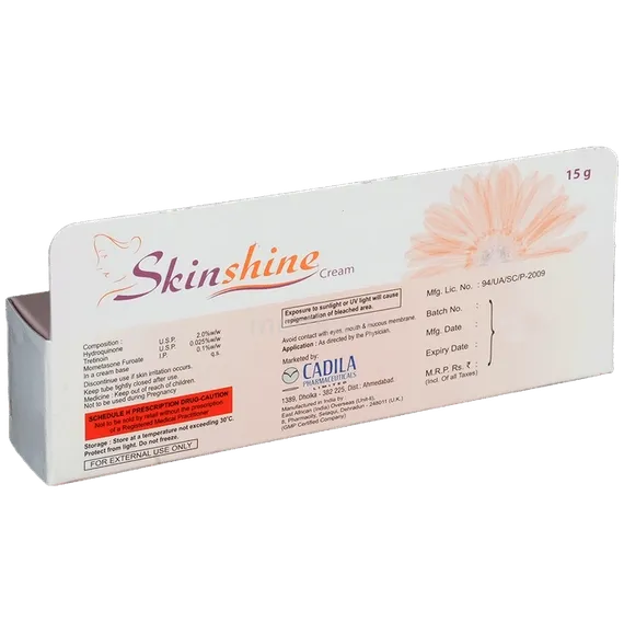 Skinshine Cream (15gm) For Melasma, Skin Reddness, Skin Care