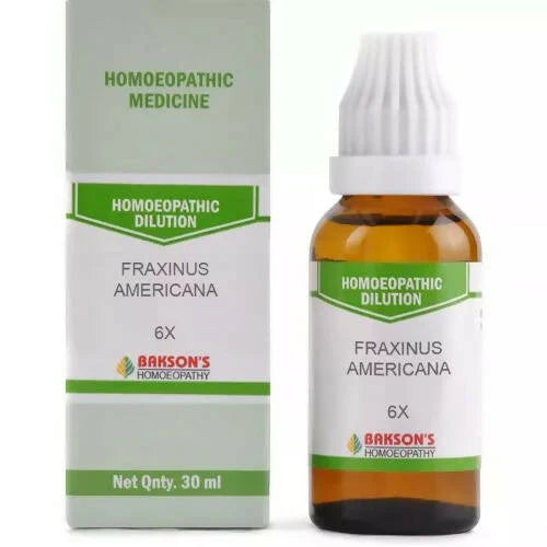 Bakson's Homeopathy Fraxinus Americana Dilution - 30 ml - 6X