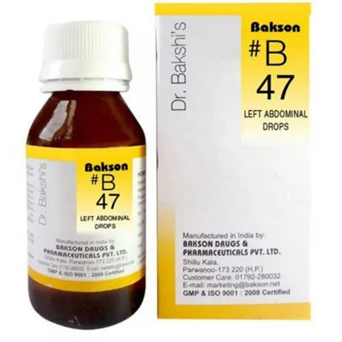 Bakson's Homeopathy B47 Drops - 30 ml