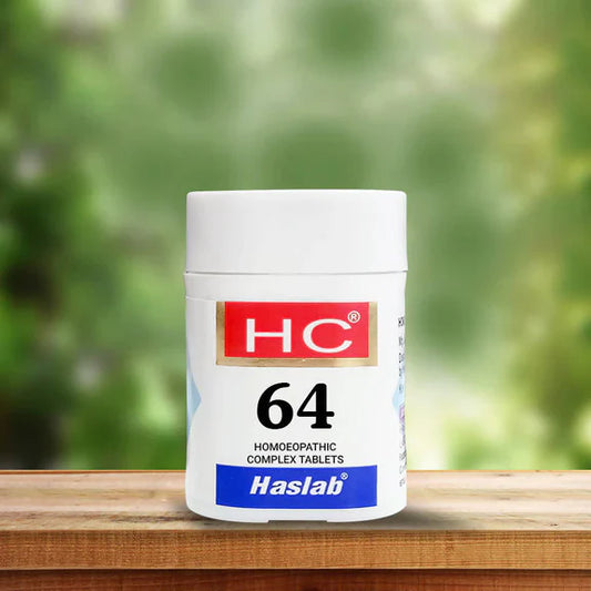 Haslab Homeopathy HC 64 Glonoine Complex Tablet - 20 gm