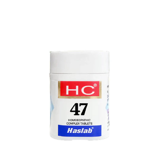 Haslab Homeopathy HC 47 Homoeo Vitamin-B Complex Tablet - 20 gm
