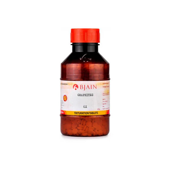 Bjain Homeopathy Graphites Trituration Tablets - 6X - 25 Gm
