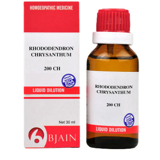 Bjain Homeopathy Rhododendron Chrysanthum Dilution - 200 CH