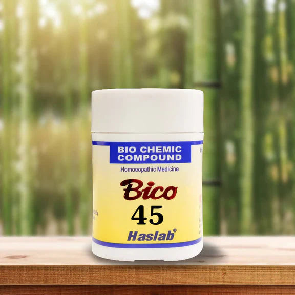 Haslab Homeopathy Bico 45 Biochemic Compound Tablet - 20 gm