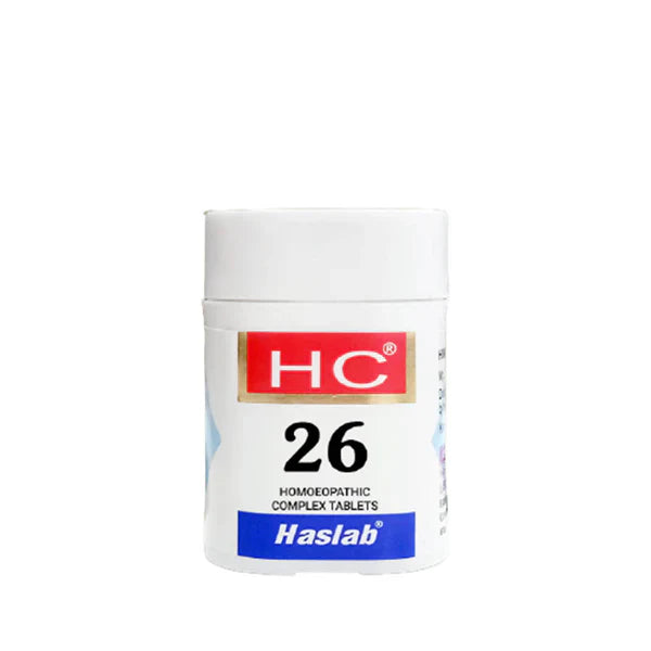 Haslab Homeopathy HC 26 China Complex Tablet - 20 gm